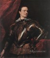 Portrait d’un jeune baroque général peintre de cour Anthony van Dyck
